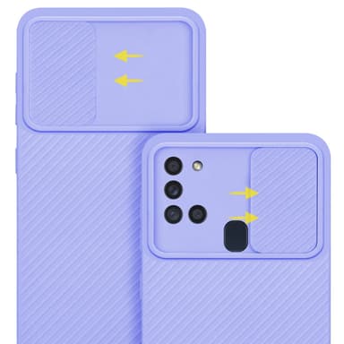 Deksel Samsung Galaxy A21s cover (lilla)
