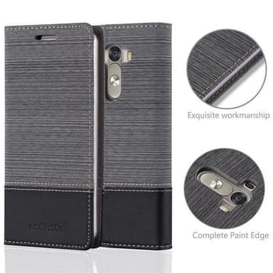 LG G3 lommebokdeksel etui (grå)