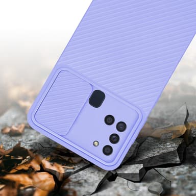 Deksel Samsung Galaxy A21s cover (lilla)