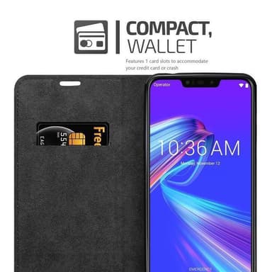 Asus ZenFone MAX M2 lommebokdeksel case (rød)