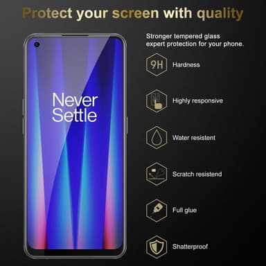 OnePlus Nord CE 2 5G Skjermbeskytter Skärmskydd
