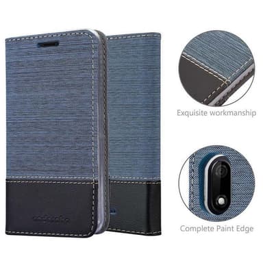 WIKO Y60 lommebokdeksel etui (blå)
