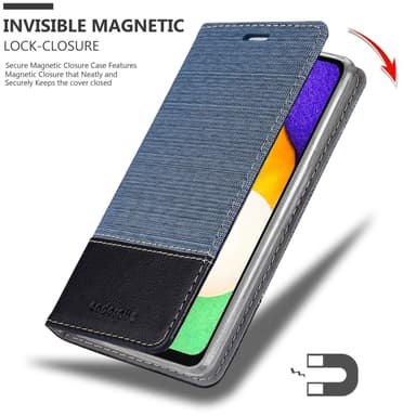 Samsung Galaxy A13 5G lommebokdeksel etui (blå)