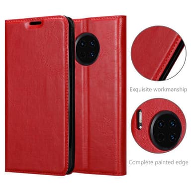 Huawei MATE 30 lommebokdeksel case (rød)
