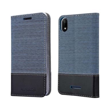 WIKO Y60 lommebokdeksel etui (blå)