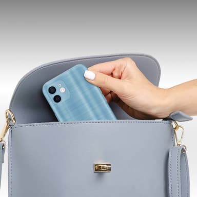 iPhone 12 Silikondeksel Beskyttelse (turkis)