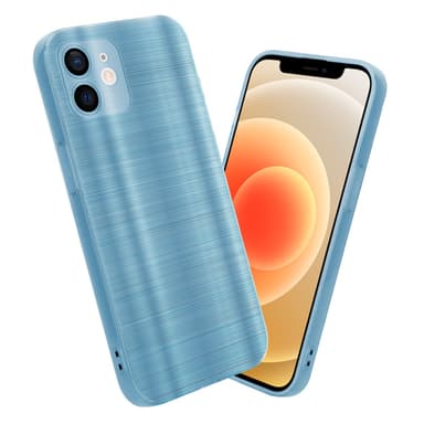 iPhone 12 Silikondeksel Beskyttelse (turkis)