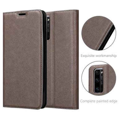 Honor 30 PRO lommebokdeksel case (brun)
