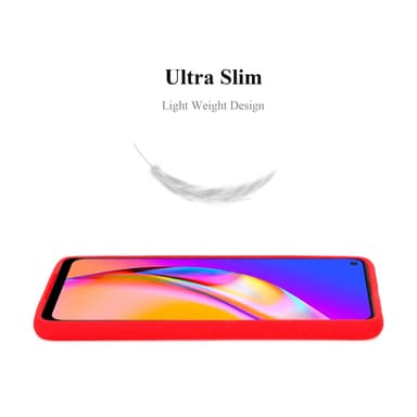 Deksel Oppo A94 5G case (rød)