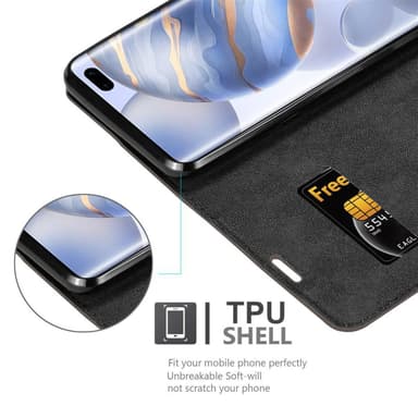Honor 30 PRO lommebokdeksel case (brun)