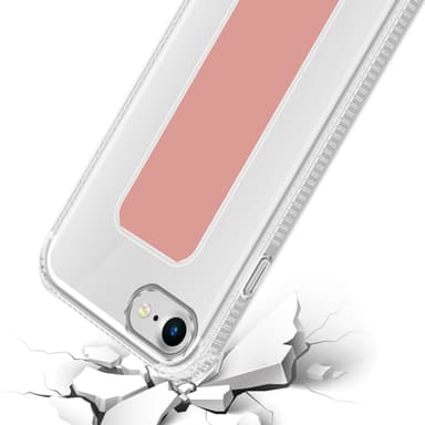 iPhone 7 / 7S / 8 / SE 2020 Deksel Case Cover (rosa)