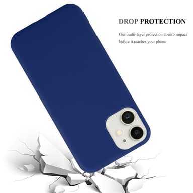 Deksel iPhone 12 MINI Silikon cover (blå)