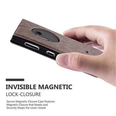 Nokia Lumia 1020 lommebokdeksel case (brun)