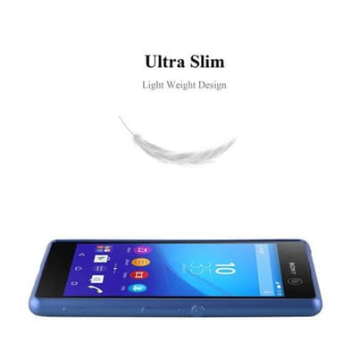 Deksel Sony Xperia M5 Case Cover (blå)