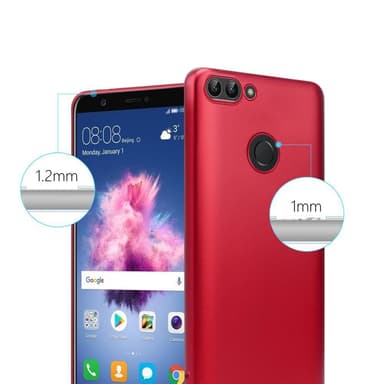 Deksel Huawei P SMART 2018 / Enjoy 7S Case Cover (rød)