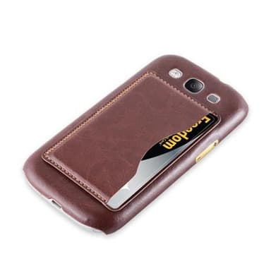 Samsung Galaxy S3 / S3 NEO Hardt Deksel Case (brun)