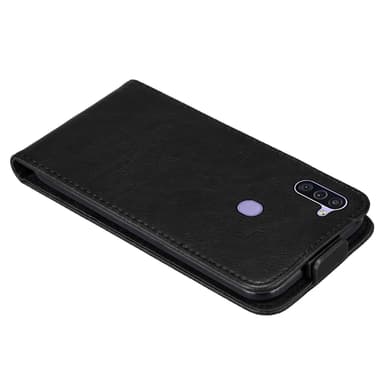 Samsung Galaxy A11 / M11 deksel flip cover (svart)