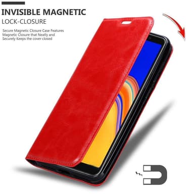 Samsung Galaxy A6s lommebokdeksel case (rød)
