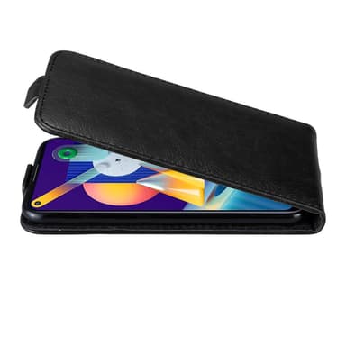 Samsung Galaxy A11 / M11 deksel flip cover (svart)