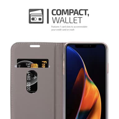 iPhone 13 lommebokdeksel etui (blå)