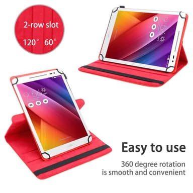 Asus ZenPad 8.0 (8.0 tomme) deksel til nettbrett (rød)