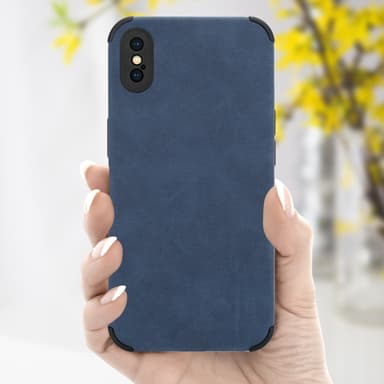 Deksel iPhone X / XS Case Case (blå)
