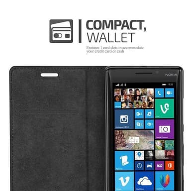 Nokia Lumia 929 / 930 lommebokdeksel case (rød)