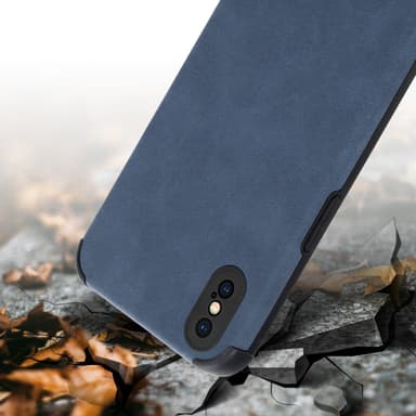 Deksel iPhone X / XS Case Case (blå)