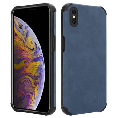 Deksel iPhone X / XS Case Case (blå)