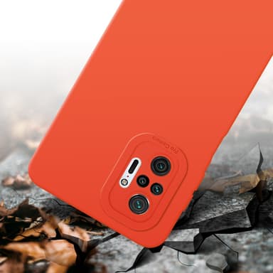 Xiaomi RedMi NOTE 10 PRO Deksel case (oransje)
