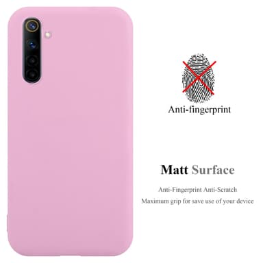 Deksel Realme 6 4G / 6s Silikon cover (rosa)