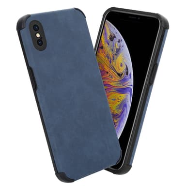Deksel iPhone X / XS Case Case (blå)