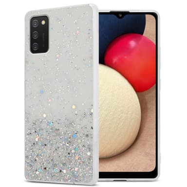 Samsung Galaxy A02s Silikondeksel Glitter