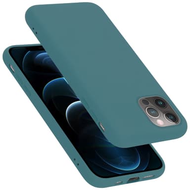 iPhone 13 PRO MAX silikondeksel case (grønn)