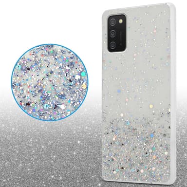 Samsung Galaxy A02s Silikondeksel Glitter