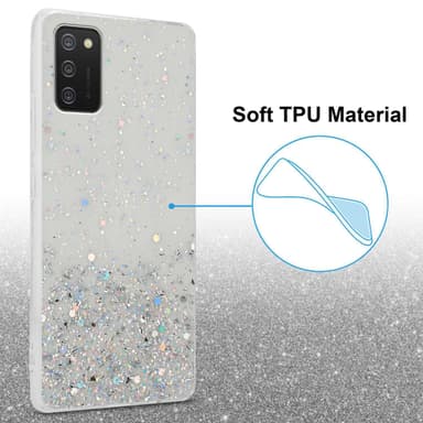Samsung Galaxy A02s Silikondeksel Glitter