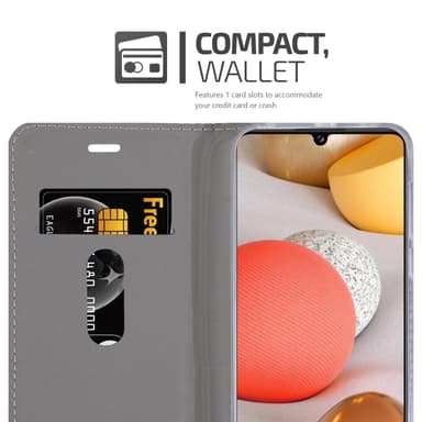 Samsung Galaxy A42 4G lommebokdeksel etui (grå)