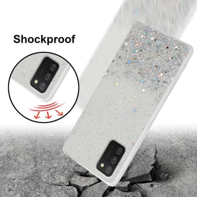 Samsung Galaxy A02s Silikondeksel Glitter