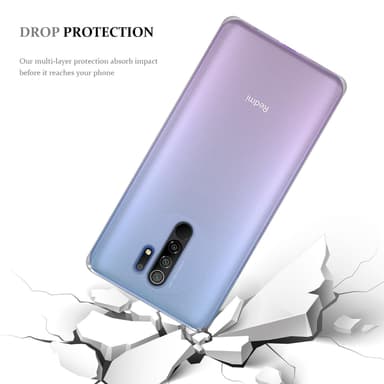 Xiaomi RedMi 9 deksel ultra slim (gjennomsiktig)
