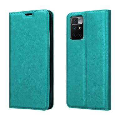 Xiaomi RedMi 10 lommebokdeksel case (turkis)