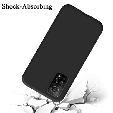 Xiaomi Mi 10T / Mi 10T PRO silikondeksel case (svart)