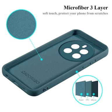 Realme 12 Pro silikondeksel case (grønn)