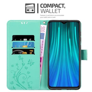 Xiaomi RedMi NOTE 8 PRO lommebokdeksel Blomster