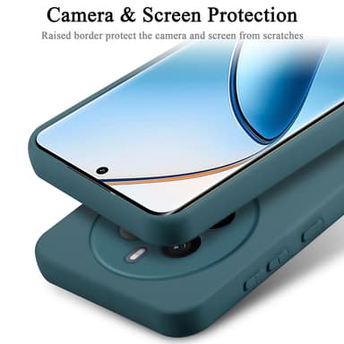 Realme 12 Pro silikondeksel case (grønn)