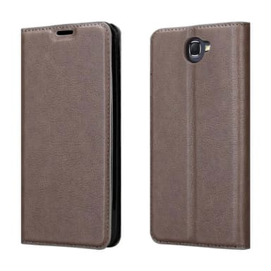 Samsung Galaxy NOTE 2 lommebokdeksel case (brun)
