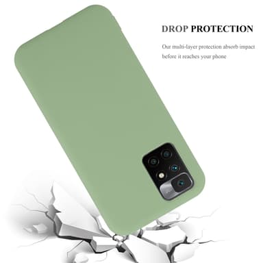 Deksel Xiaomi RedMi 10 Silikon cover (grønn)