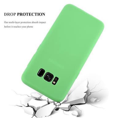 Deksel Samsung Galaxy S8 PLUS Silikon cover (grønn)