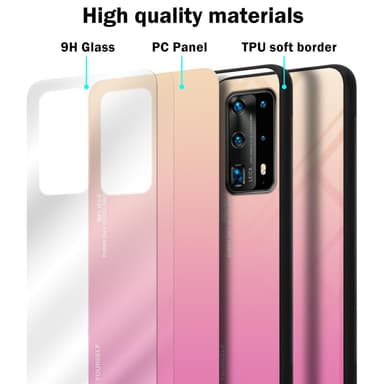 Deksel Huawei P40 PRO / P40 PRO+ Case Cover (svart)