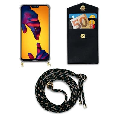 Huawei P20 LITE 2018 / NOVA 3E Deksel med Halskjede