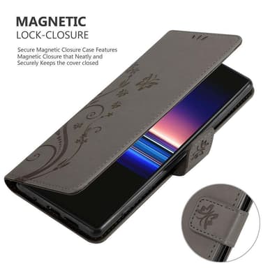 Sony Xperia 1 / Xperia XZ4 lommebokdeksel Blomster